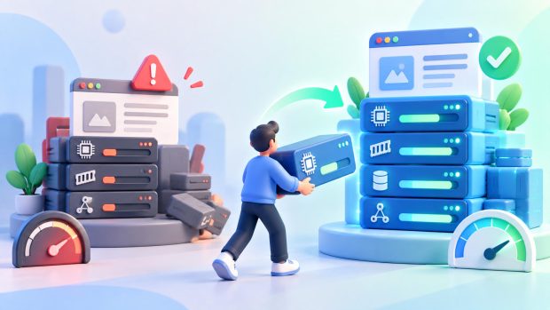 از کجا بفهمیم هاست فعلی دیگر کافی نیست؟