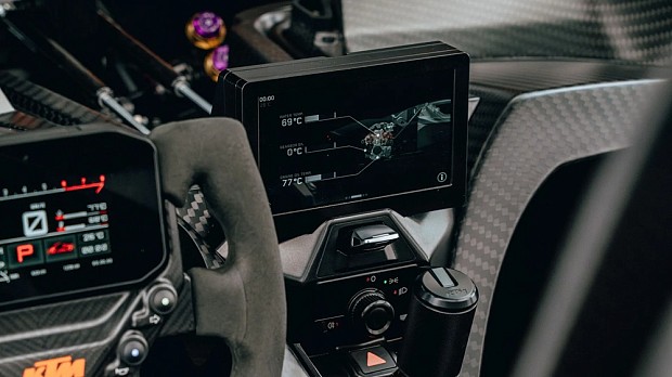نمای کابین سوپراسپرت KTM X-Bow