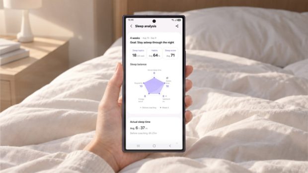 به‌روزرسانی Samsung Health