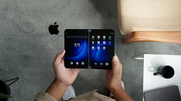 اجرای iOS 26 روی سرفیس دوئو ۲