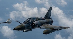 سقوط جنگنده میراژ 2000D فرانسه